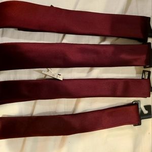 Burgundy/Maroon ties-perfect for wedding!